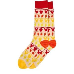 NWT-Loungefly adult Fall Socks Fair Isle